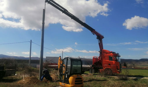 Услуги с автокран